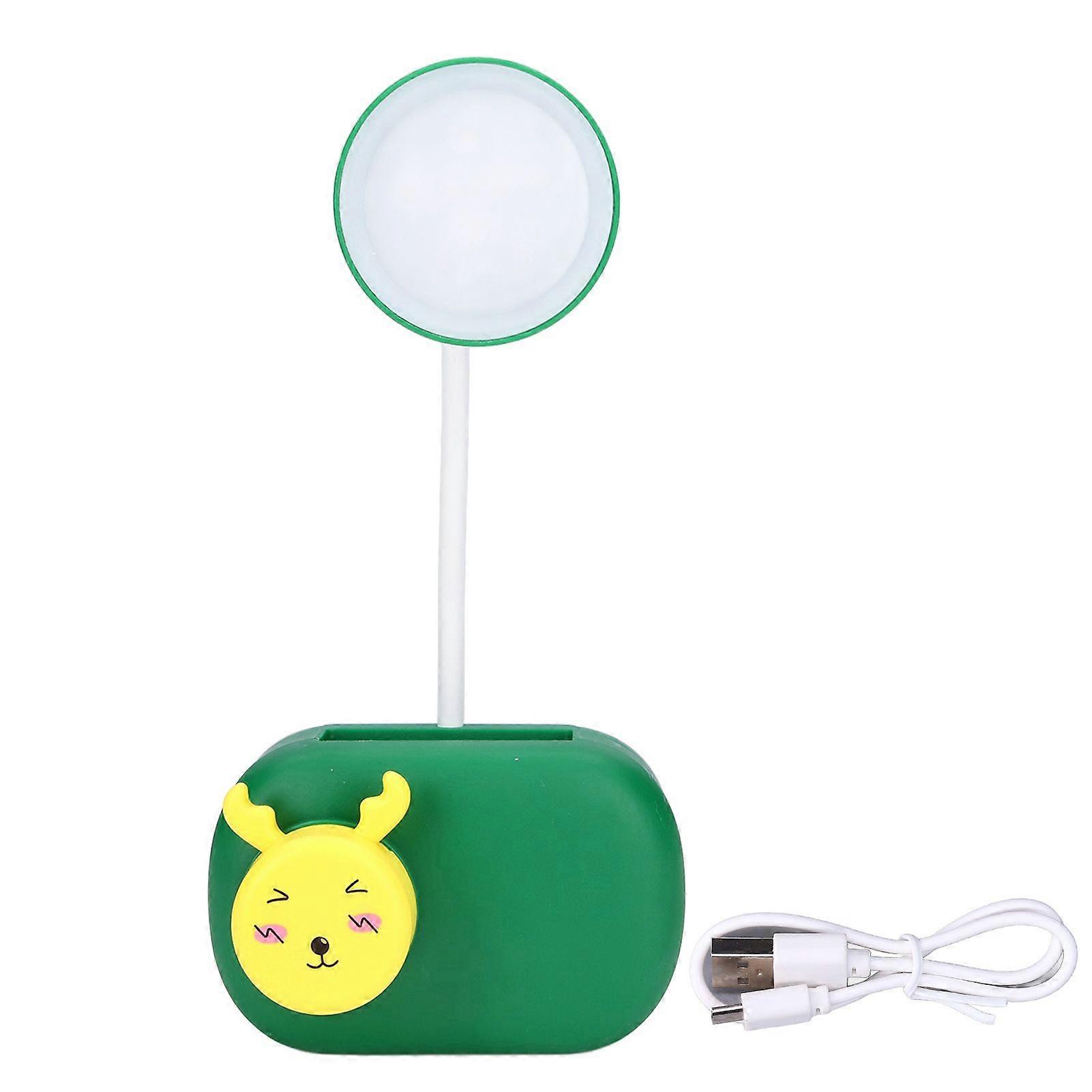 2025 Latest Model  Desk Lamp Dark Green Compact Portable Foldable Practical