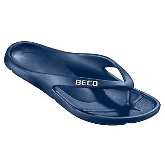 BECO V-Strap Unisex Pool Slippers Navy Fruugo QA