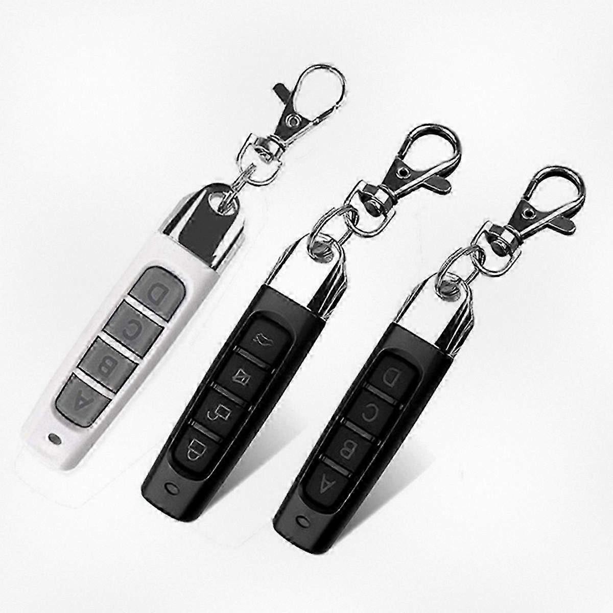 4-in-1 Car Remote Control Duplicator for 433MHz Key Fob, Universal Copy Remote Controller with Cloning Function for Vehicle Key Replacement
