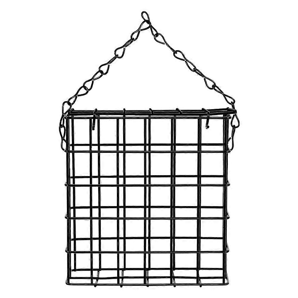 Bird Feeding Apparatus Metal Cage Feeders Easy to Clean Simple Structure 12.5X4.5CM 2Pcs