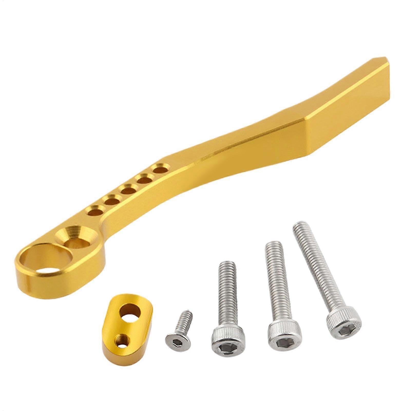 Cycling Chain Guide Aluminium Alloy Anti-Drop Manual for Bicycle Chains, Rust Test Buckle Protector, Gold