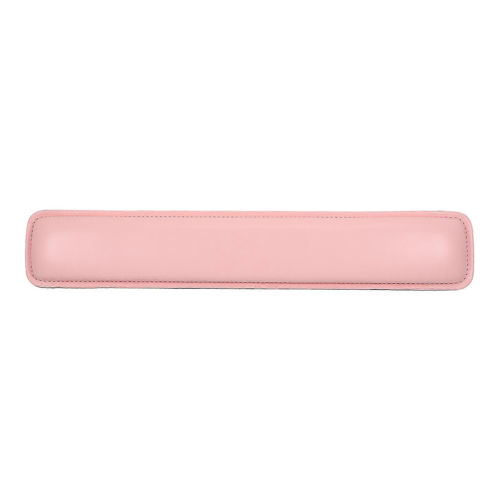 Keyboard Support Rest Hand and Wrist Support Pink 46.5X8.2CM Minimalist Design 1Set