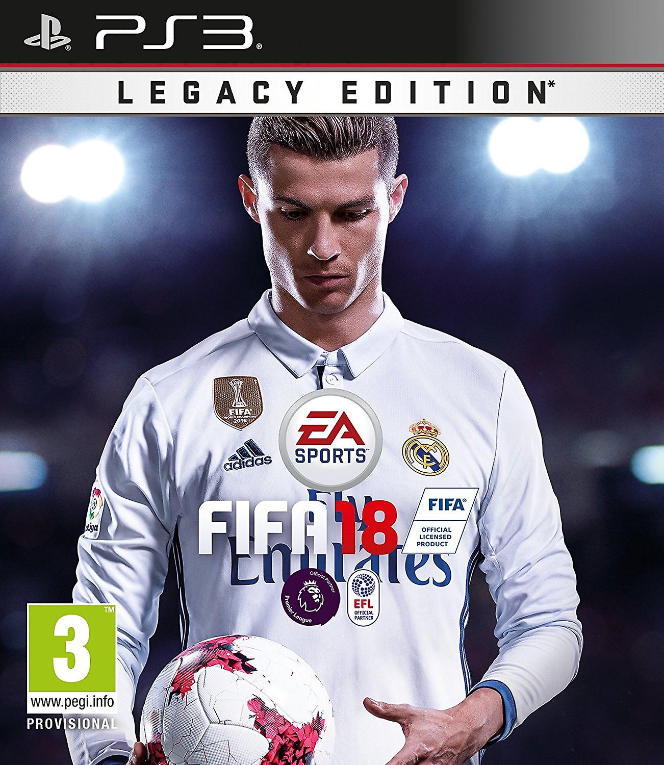 Fifa 18  - Ps3 - Legacy Edition