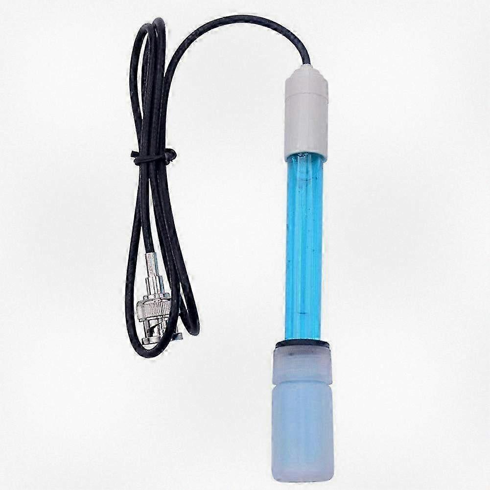 pH Sensor Module with Probe Electrode and Connector for Water Quality Testing and Monitoring
