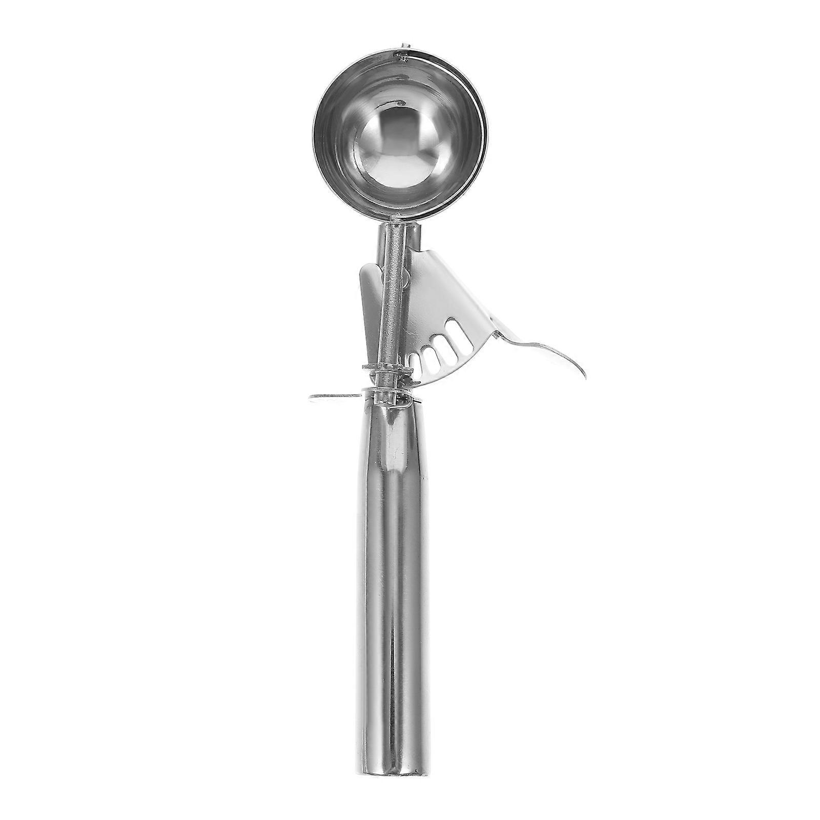 Kitchen Utensils Stainless Steel Ice Cream Scoop Creating Balls Portion Control Shaping Food Medium 1Pcs