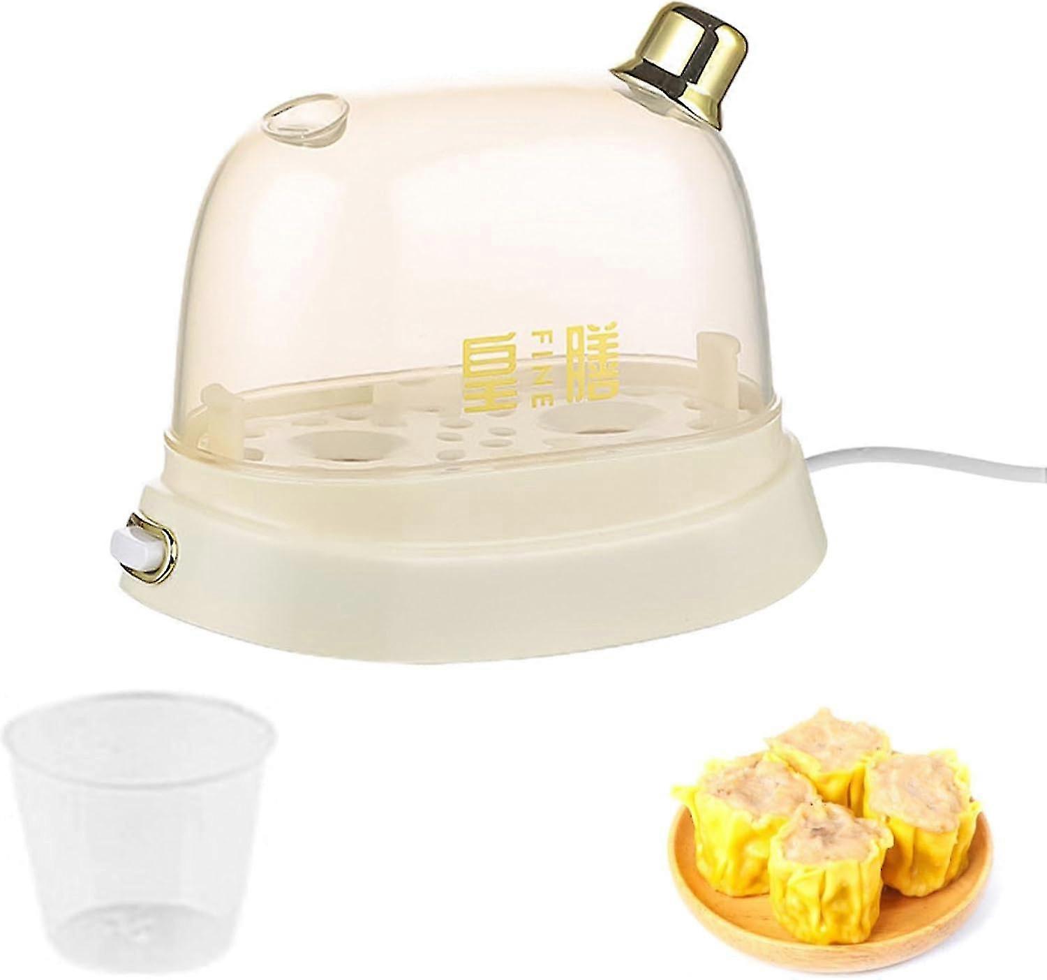 Electric Egg Cooker 120W, Fast Boil Steamer for Hard Boiled Eggs, Portable Dorm Essential