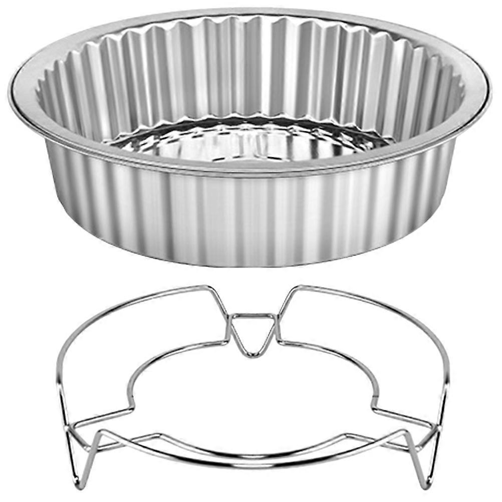 Multi Functional Seafood Pot High Temperature Resistance Stainless Steel Kitchen Cookware 1Set