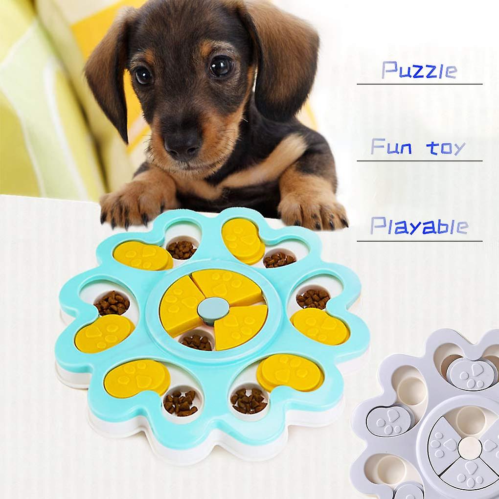 thumbnail image 5 of Juguete de comida para perros: juguetes interactivos con rompecabezas inteligente para mascotas, mejora el alimentador de juegos de entrenamiento para perros Iq, 5 of 5