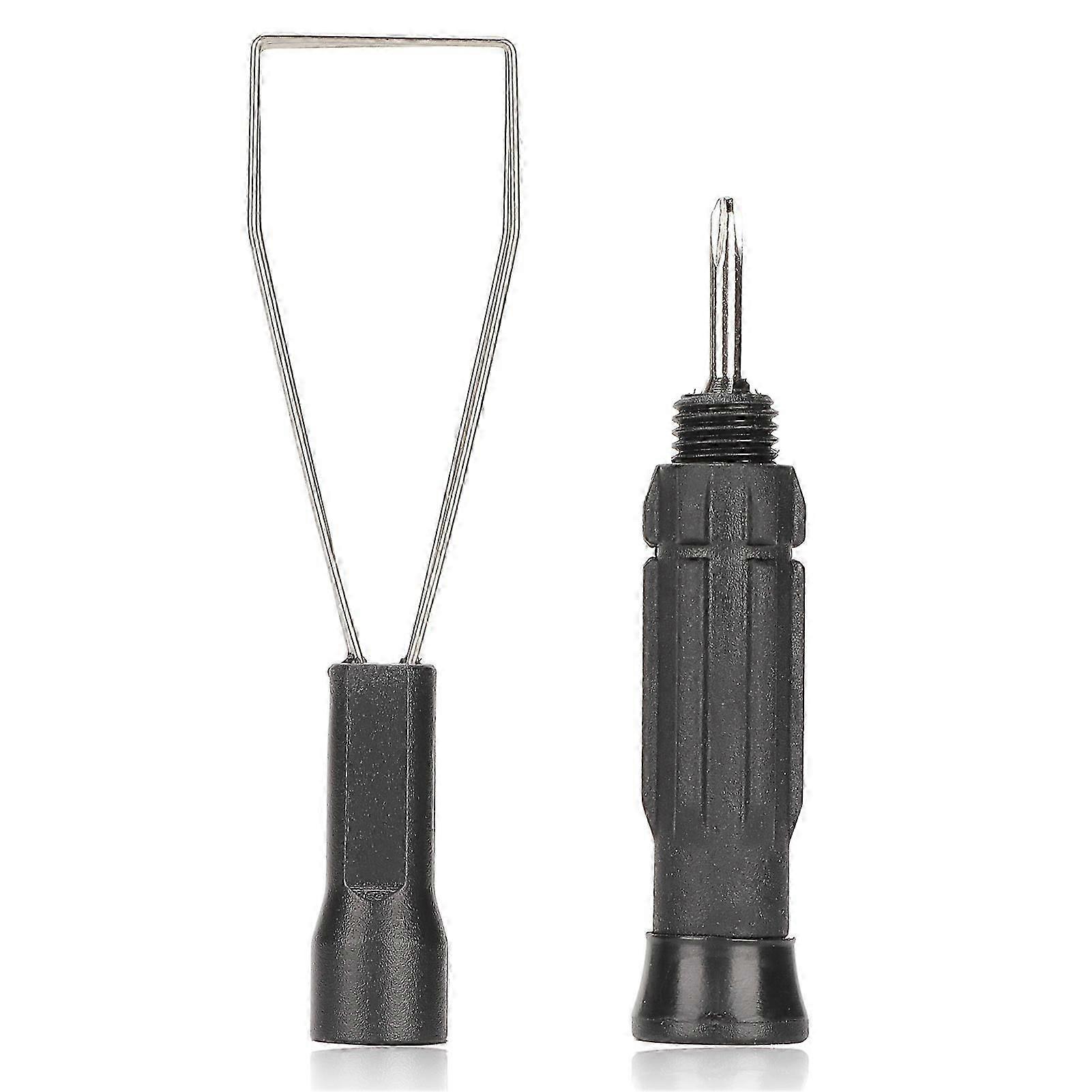Keycap Puller Black Mechanical Keyboard Wire Key Puller Keycap Switch Removal Cleaning Tool with Screwdriver