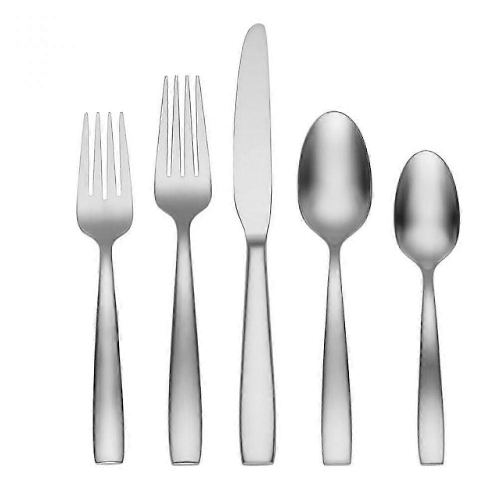 20pc Flatware Set20 Piece Knife, Fork and Spoon Set-Silver