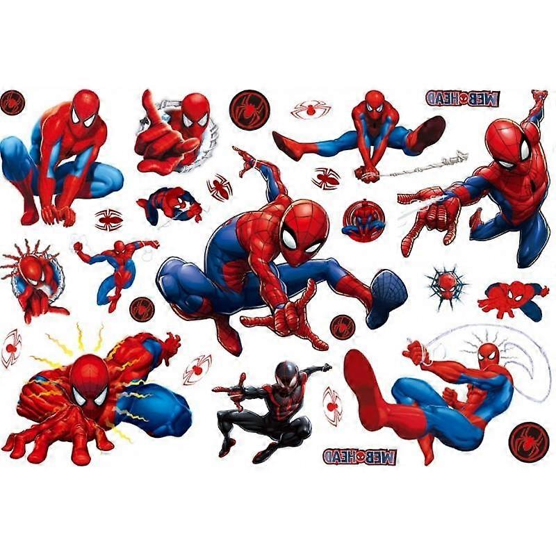 15-PACK Spiderman Tattoo V multicolor