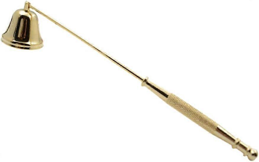 Metal Candle Snuffer, Gold Color, Long Handle Wick Trimmer, Candle Accessories for Home Decor