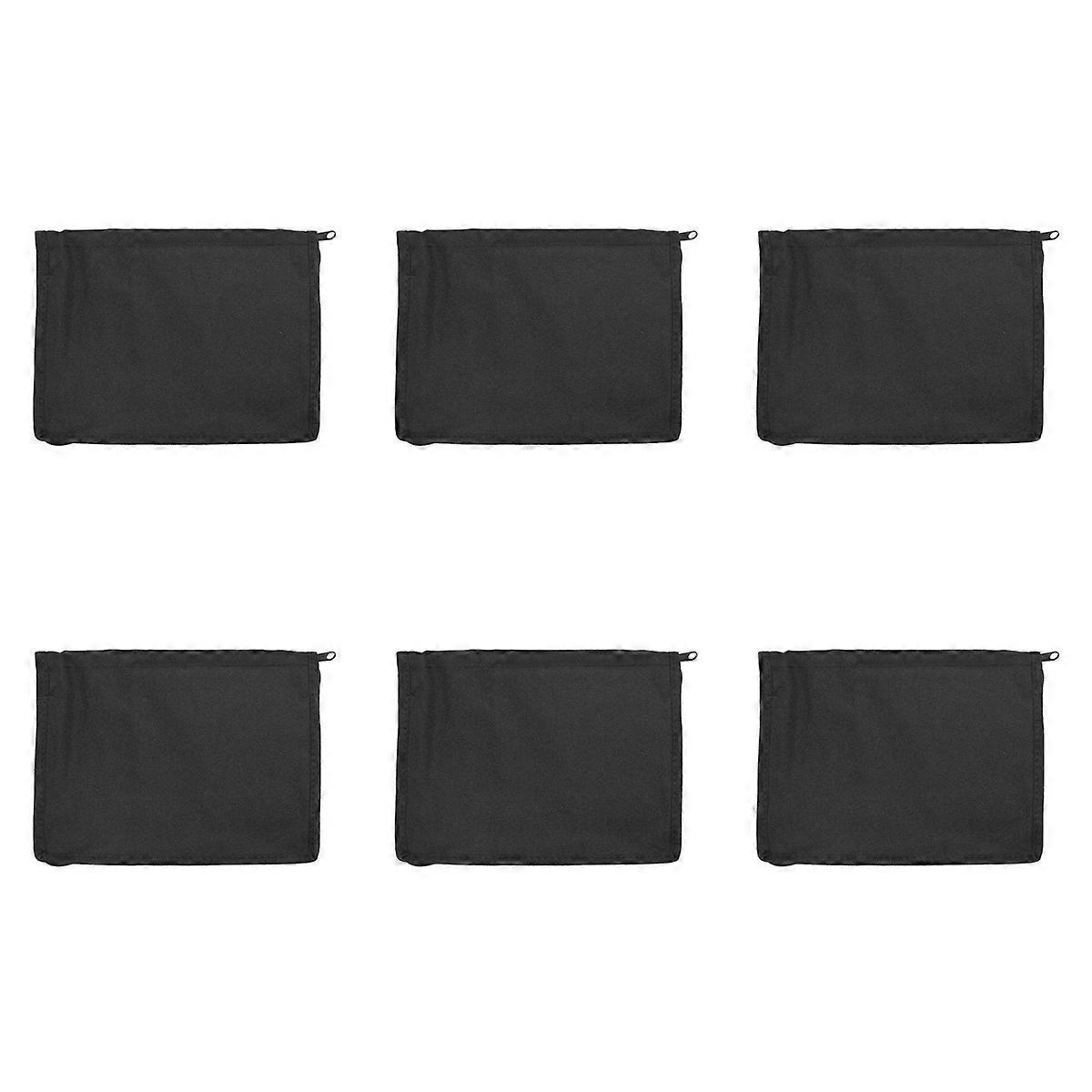 6X Universal Glove Box Organizer Storage Holder for Manuals Car Documents Glove Bag with Multi Pocke