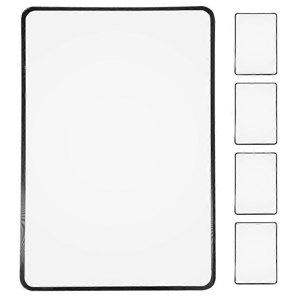 Document Reading Magnifier Ultra-Thin Design For Bookmarks 5Pcs Card-Style