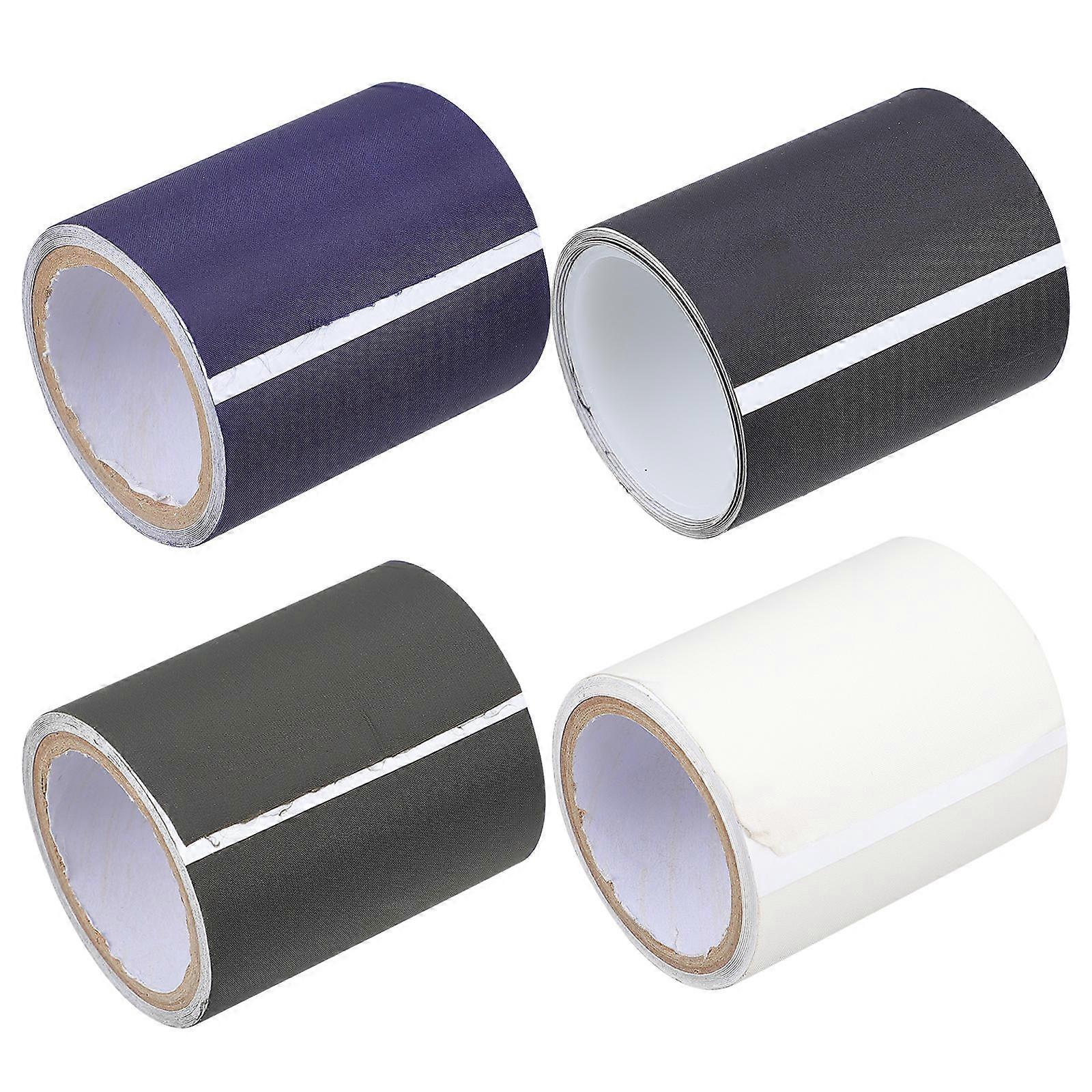 Clothing Patch Iron-On Patch for DIY Projects and Daily Use Olive Green 150x6cm 4 Rolls