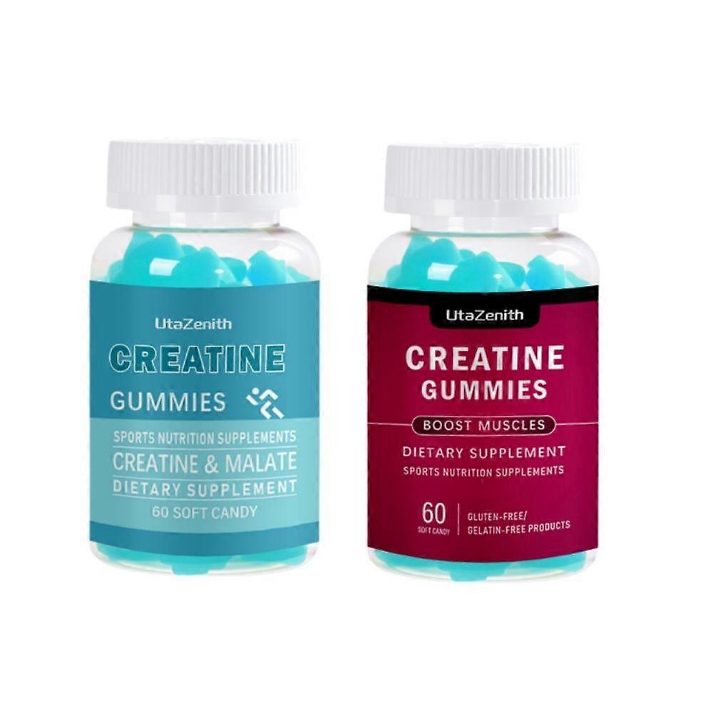 Creatine Gummy Bears, Fruity, Chewable, Multipack