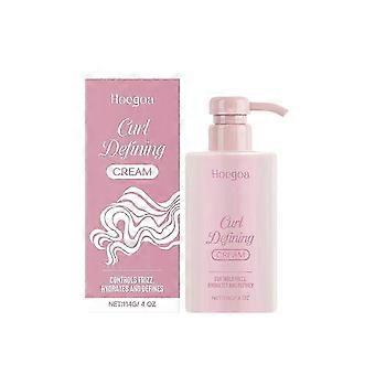 Hoegoa Curly Hair Care Double Eyelid Cream Bangs Curly Hair Styling Natural & Fluffy Glossy Hair Double Eyelid Cream