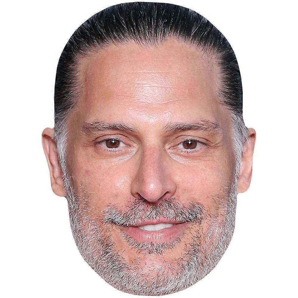 Joe Manganiello (Grey Beard) Celebrity Mask, Flat Card Face