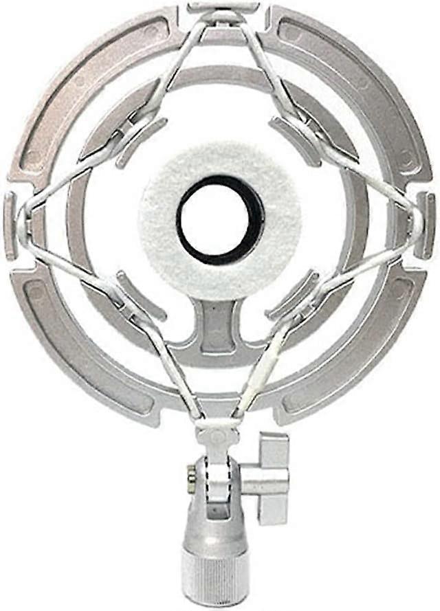 Microphone Shock Mount for Condenser Dynamic Large Diaphragm Plastic and Metal Microphones, Shock Absorber Accessory