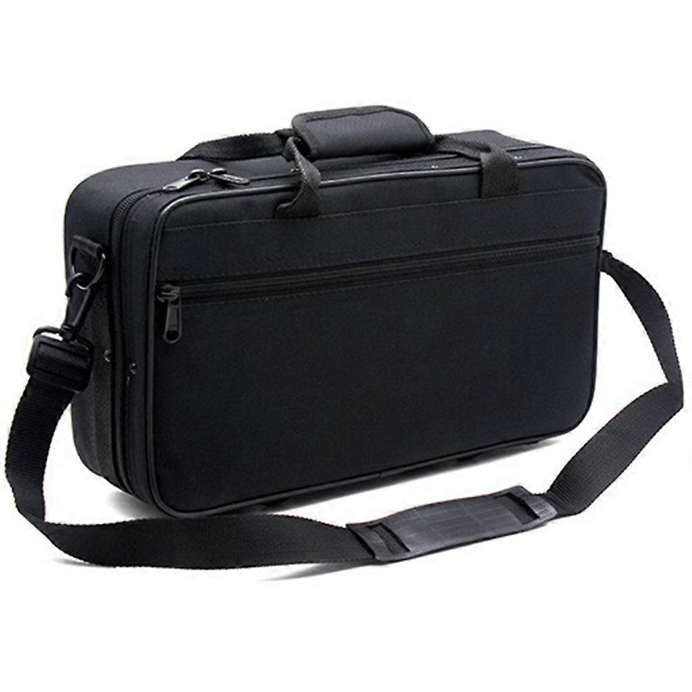 Clarinet Storage Bag Durable Oxford Cloth Carrying Case Spacious Interior Impact Absorbing Design for Musicians