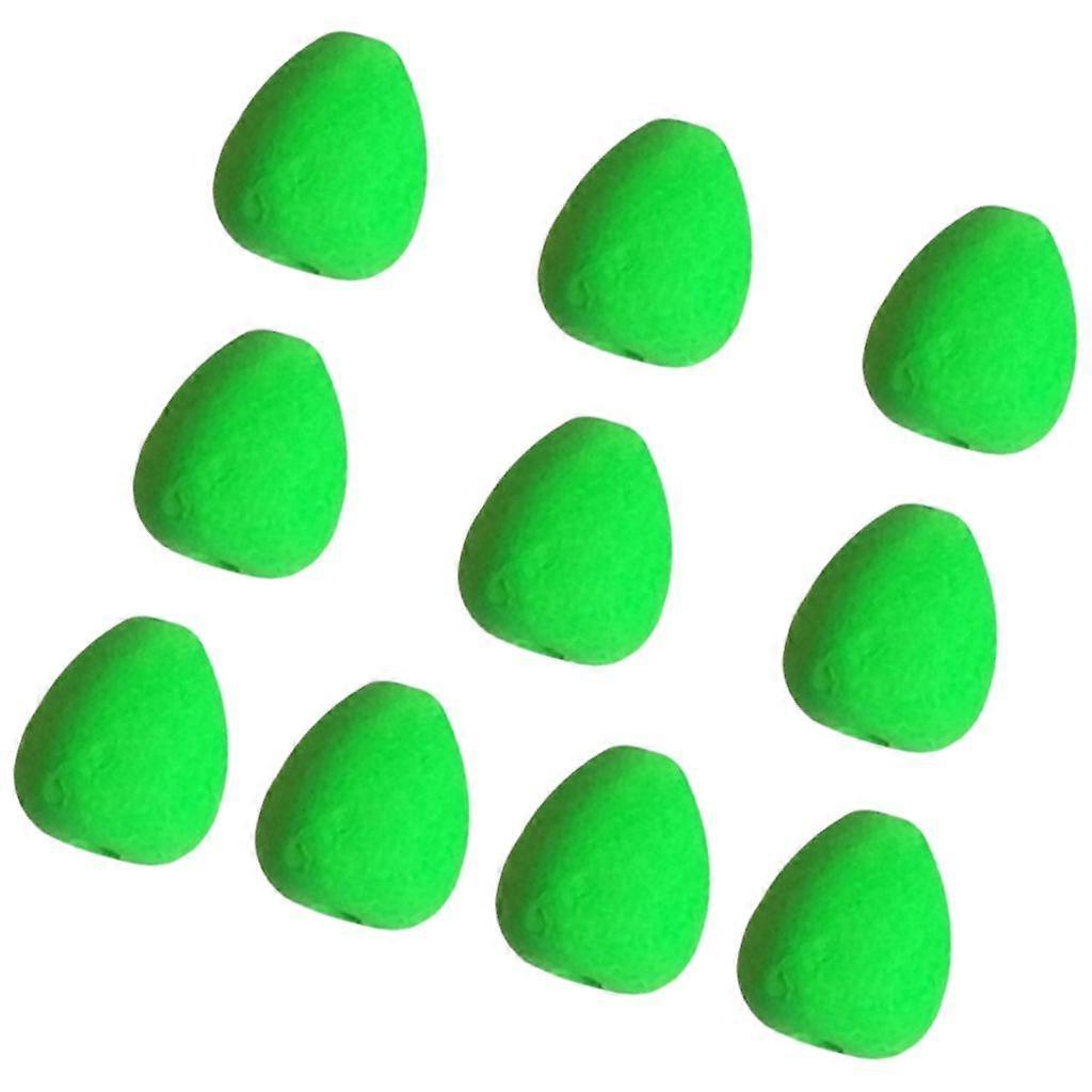 10pcs/50pcs Foam Floats Oval Fly Fishing Indicators Pompano Rig Floats