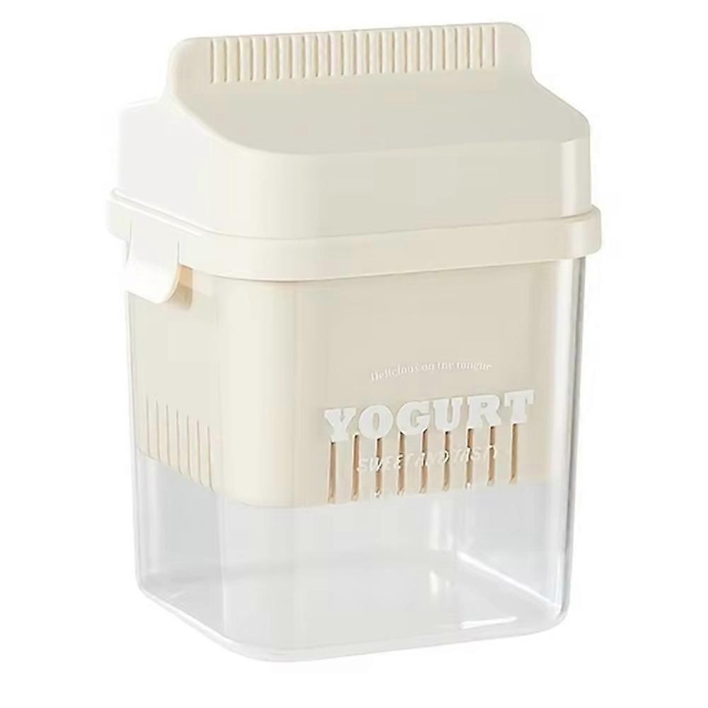 High-Density Yogurt Cheese Maker,DIY Homemade Yogurt and Cheese Filter Sieve,Efficient Whey Extraction&Milk Separation A