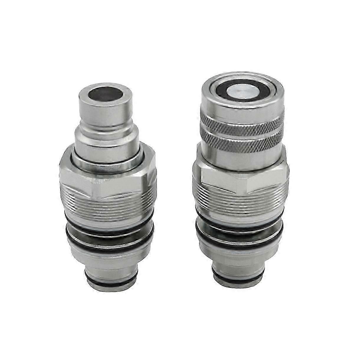 6680018 6679837 Hydrauliskt Flat Face Snabbfäste för Bobcat Minilastare-Yvan