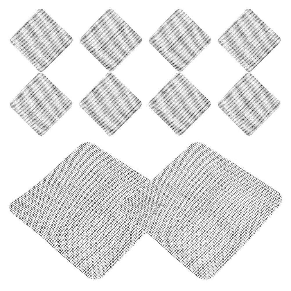 Floor Drain Filter Bathroom Use Drainage Protection 10.00X10.00CM 10Pcs