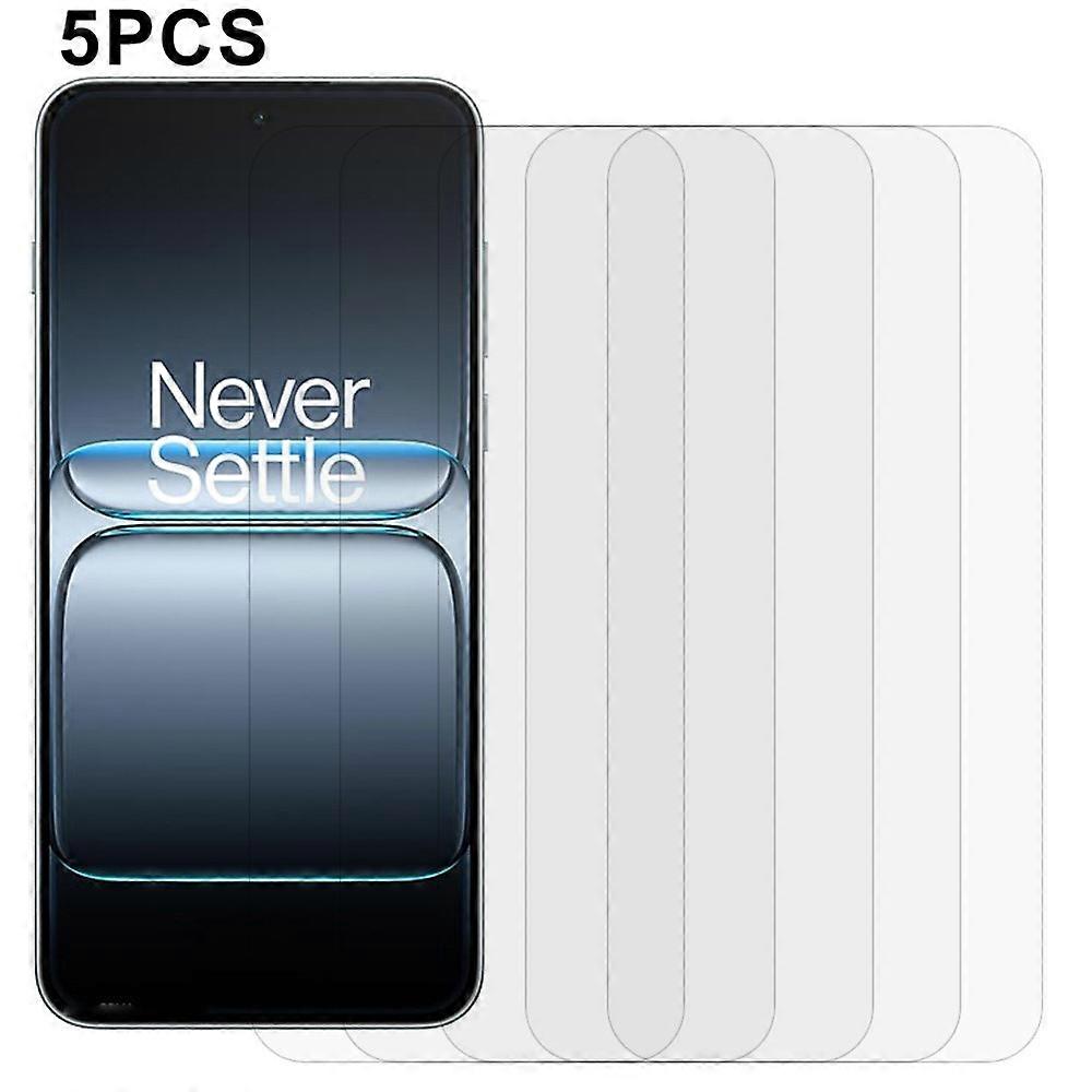 5Pcs Compatible For OnePlus Ace 5 Ultra 5G / Nord 5 5G Screen Protector 0.3mm 2.5D Tempered Glass Clear Film