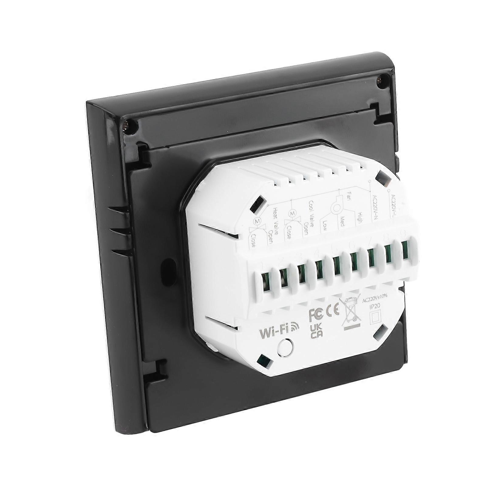 Four Pipe Wifi Voice Intelligent Room Thermostat Digital Programmable Temperature Controller for Air Conditioner