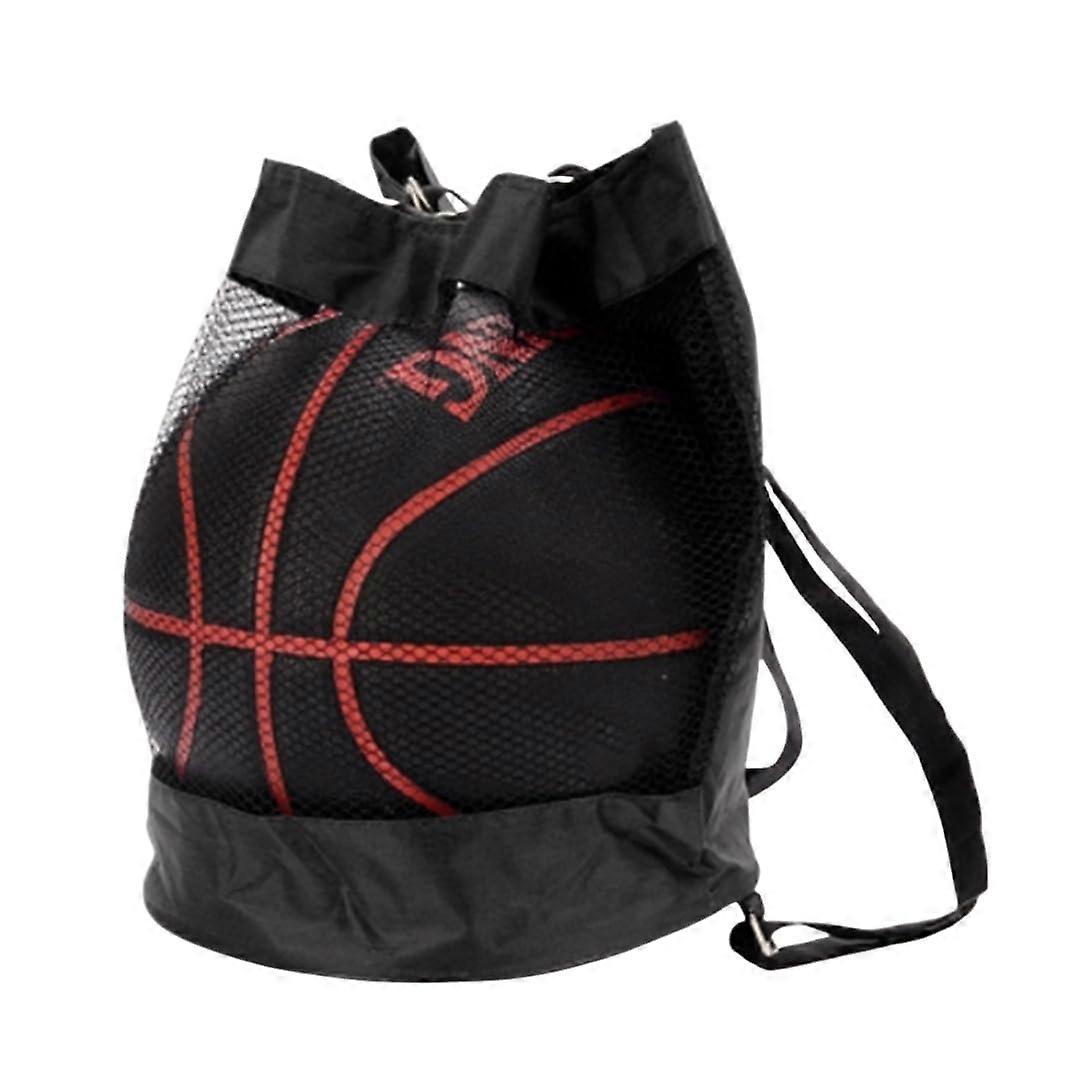 Ball Net Basketball Bag Ball Bags Backpack Shoulder Strap Portable Ball Bag with Drawstring for Basketball Volleyball Baseball