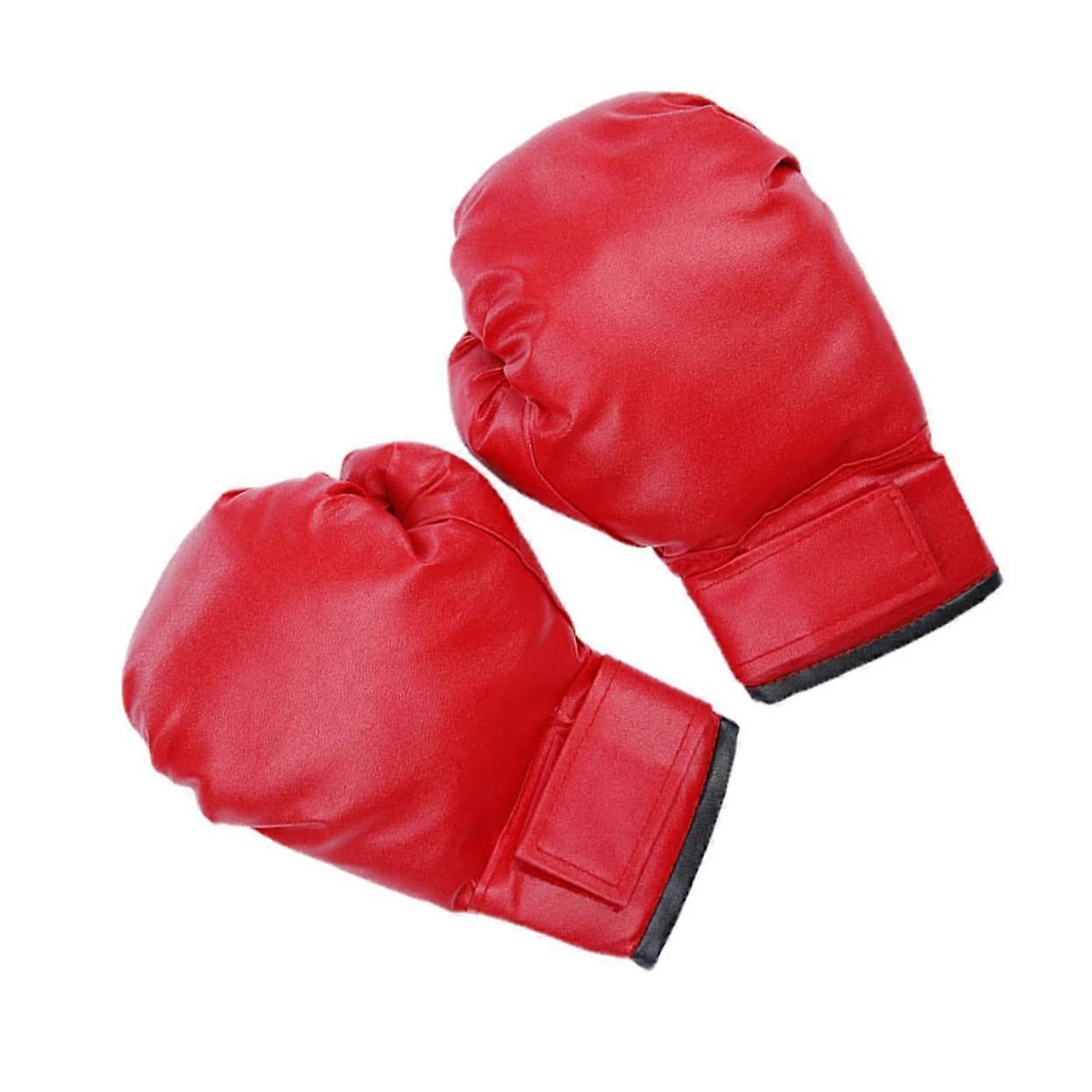 1 pair Comfortable Thai boxing gloves for durable sparring for MMA kickboxing and fitness training and portable optimal wrist protection