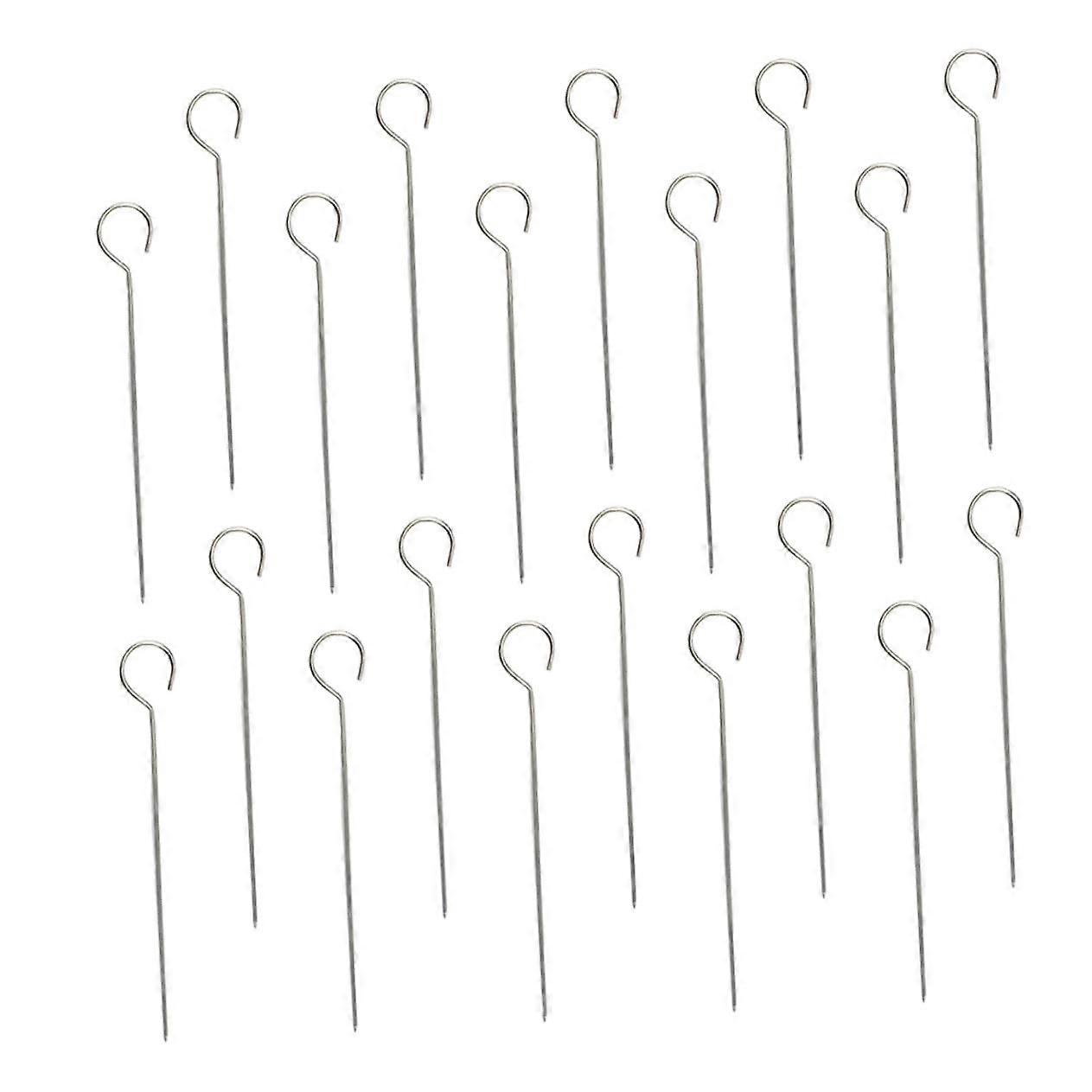 stainless steel grill skewers for meat sticks rust silver