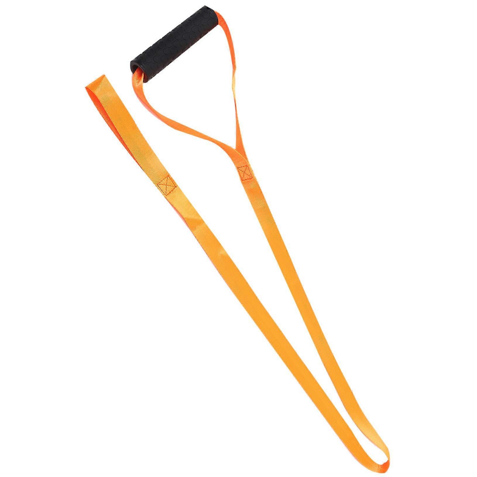 performance carrying strap for dragging game, adjustable towing harness for outdoor use in deer hunting and transporting heavy loads.