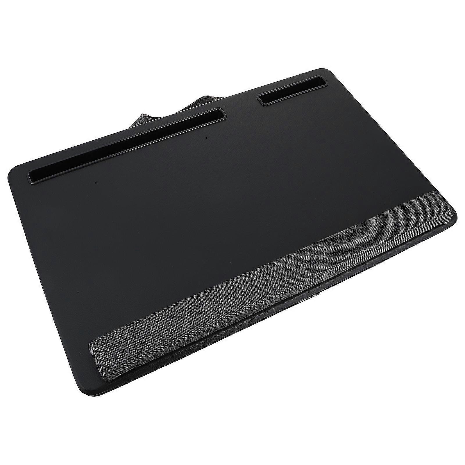 Well-Made Lap Desk Ergonomic Reading Support for Travel Reading 55X34CM Black 1Set