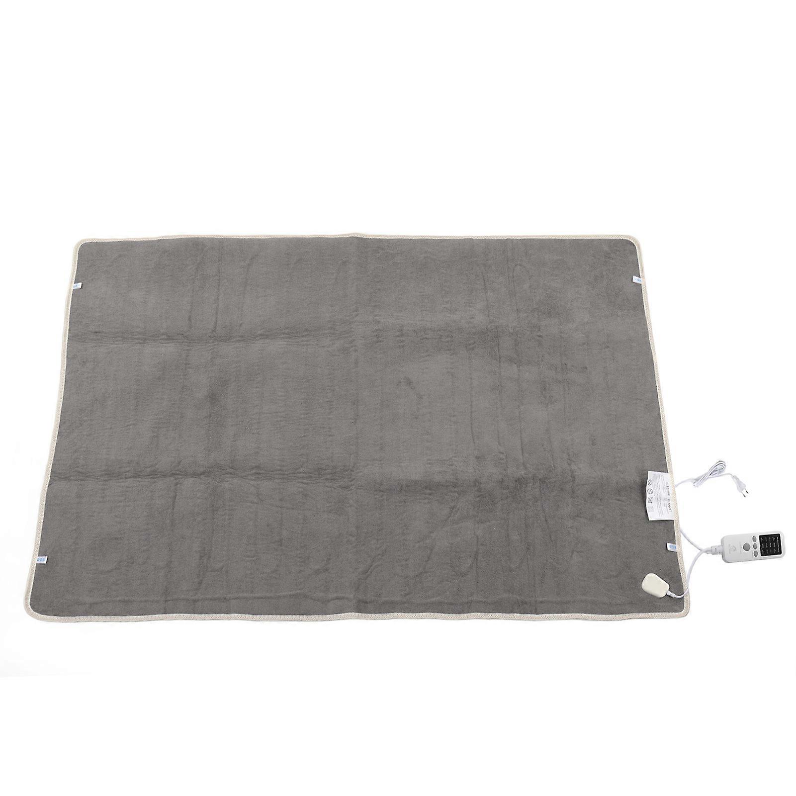 Electric Blanket Fast Heating Warm Keeping with Intelligent Switch for Household Dormitory Gray