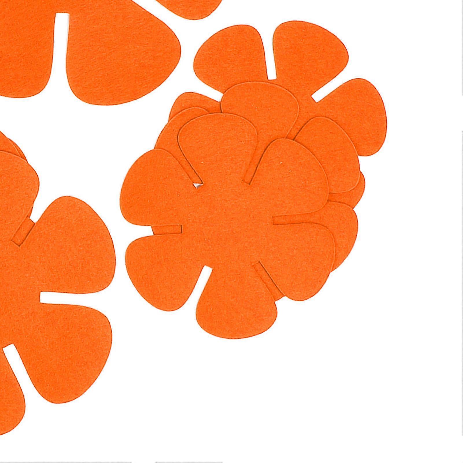 12Pcs Pot Pan Protector Felt Stacking Pads Cookware Dividers Separators Set Kitchen Supplies Orange