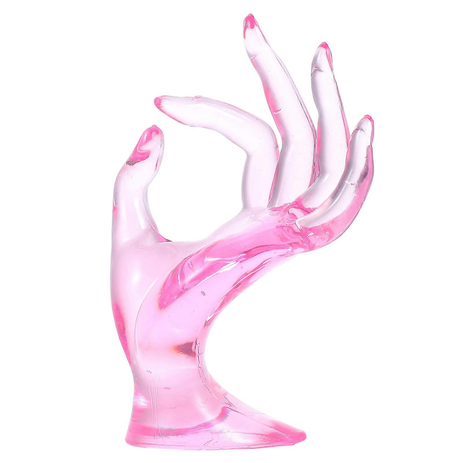 Elegant Jewelry Organizer Stand Hand Model Display Rack Shop Use 1Pack