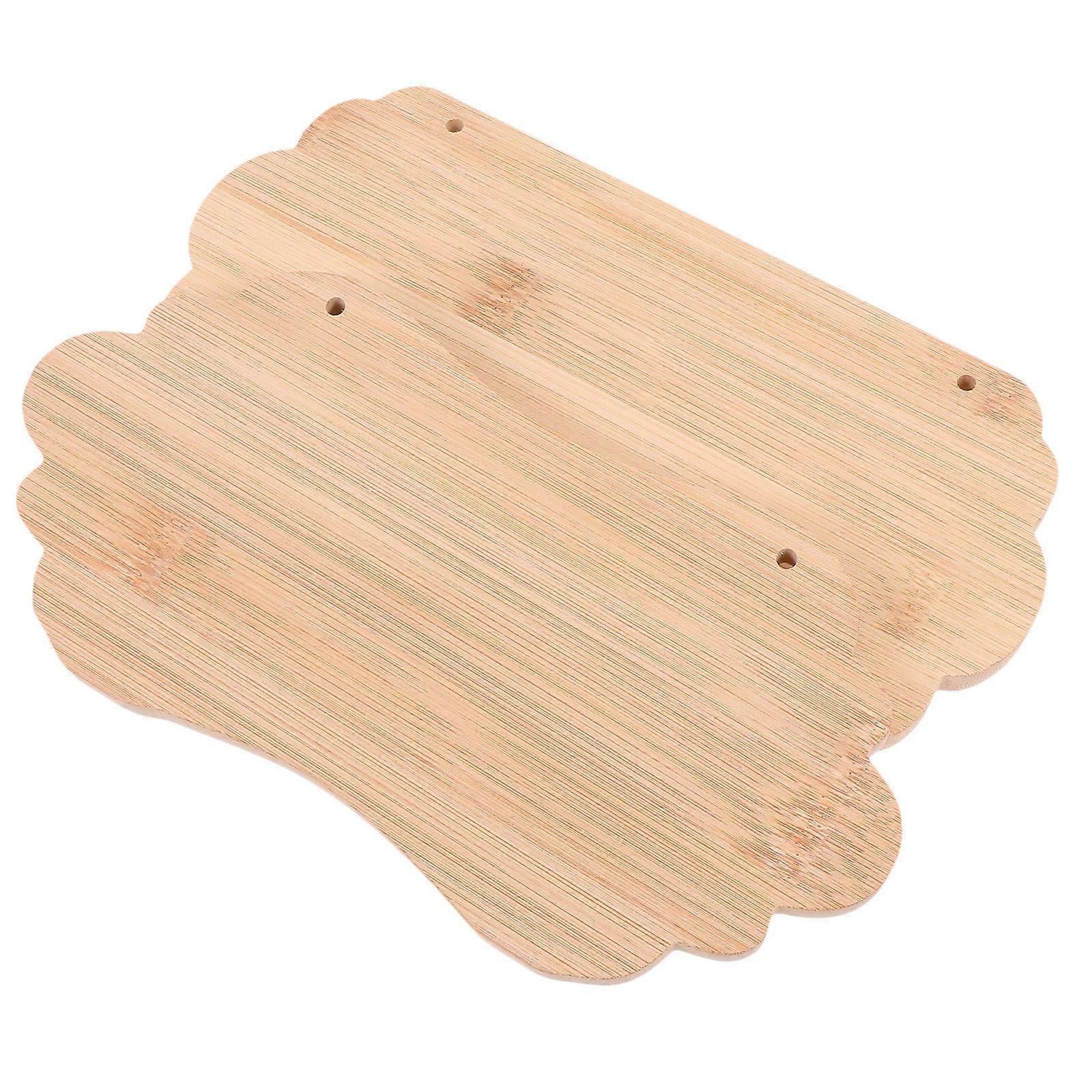 DIY Blank Hanging Tags for Craft Projects Khaki Synthetic Material 2 Pieces