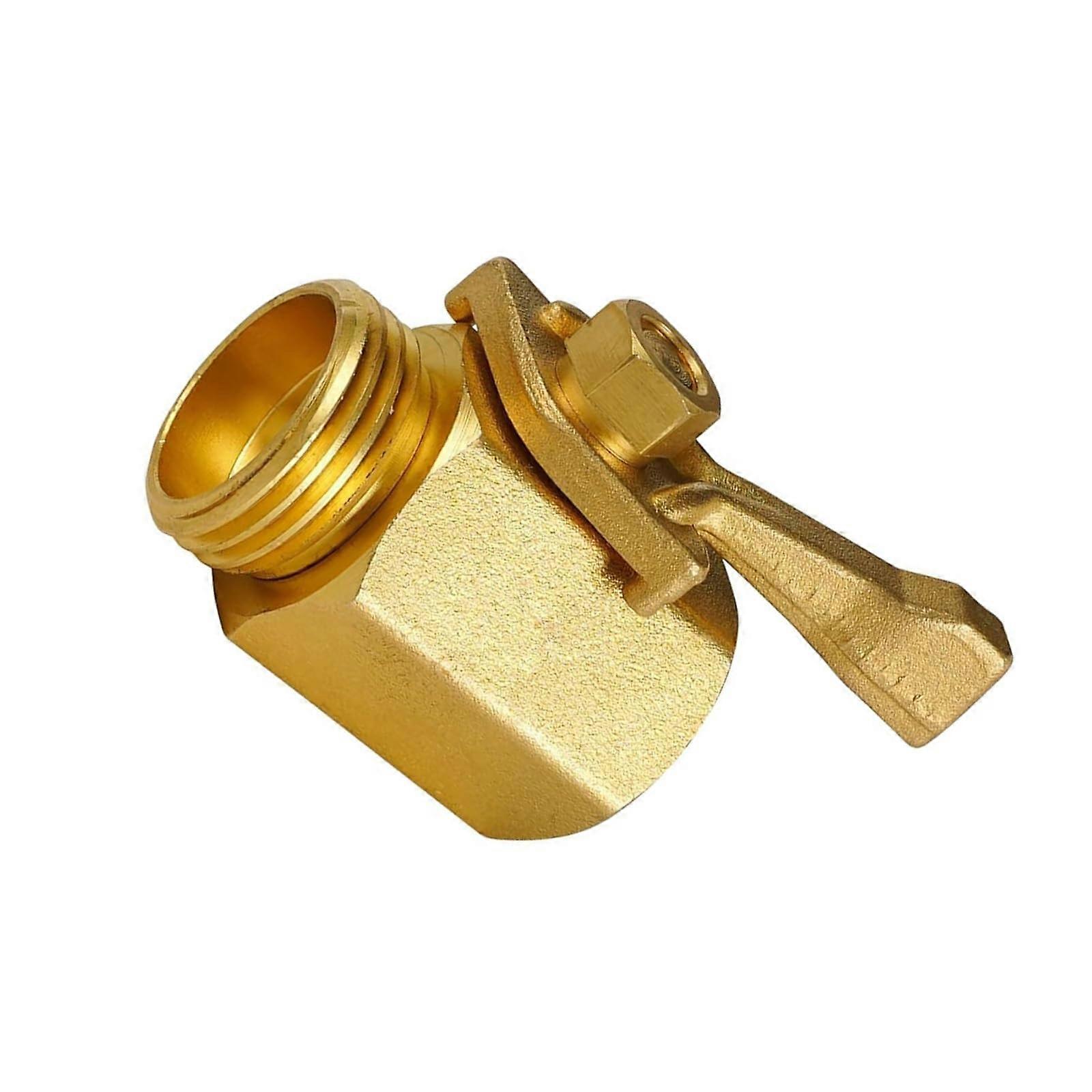 Robustes Messing 3/4 Zoll Brass 3/4 Inch Solid Brass Plumbing Fitting Heavy Duty