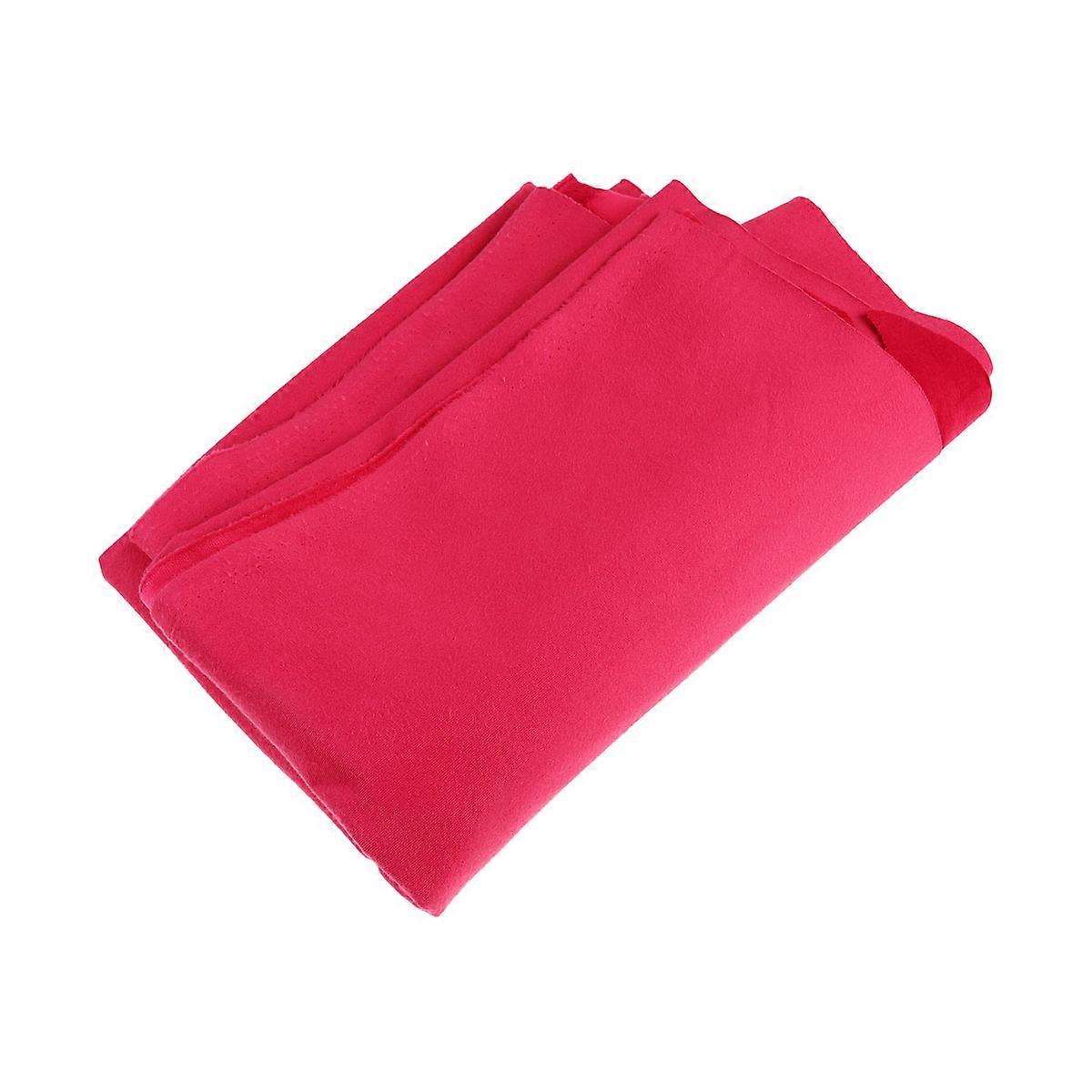 Craft & Hobby Fabric Polyester Flannelette Cloth Single Side Home Decoration 100x150cm Red Diy Material 1Set