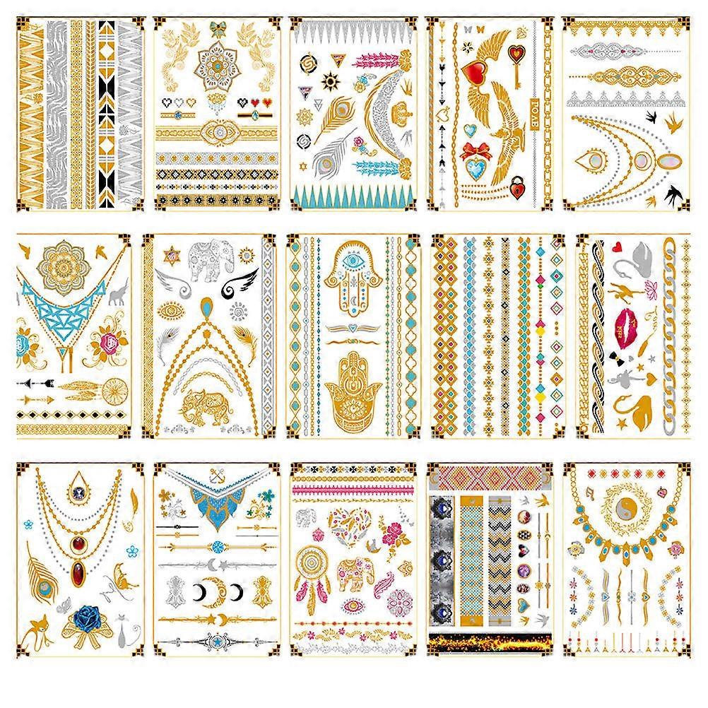 Body Organs Stickers Decal Paste Assorted Color 21x15cm Removable Skin-safe 5Sheets