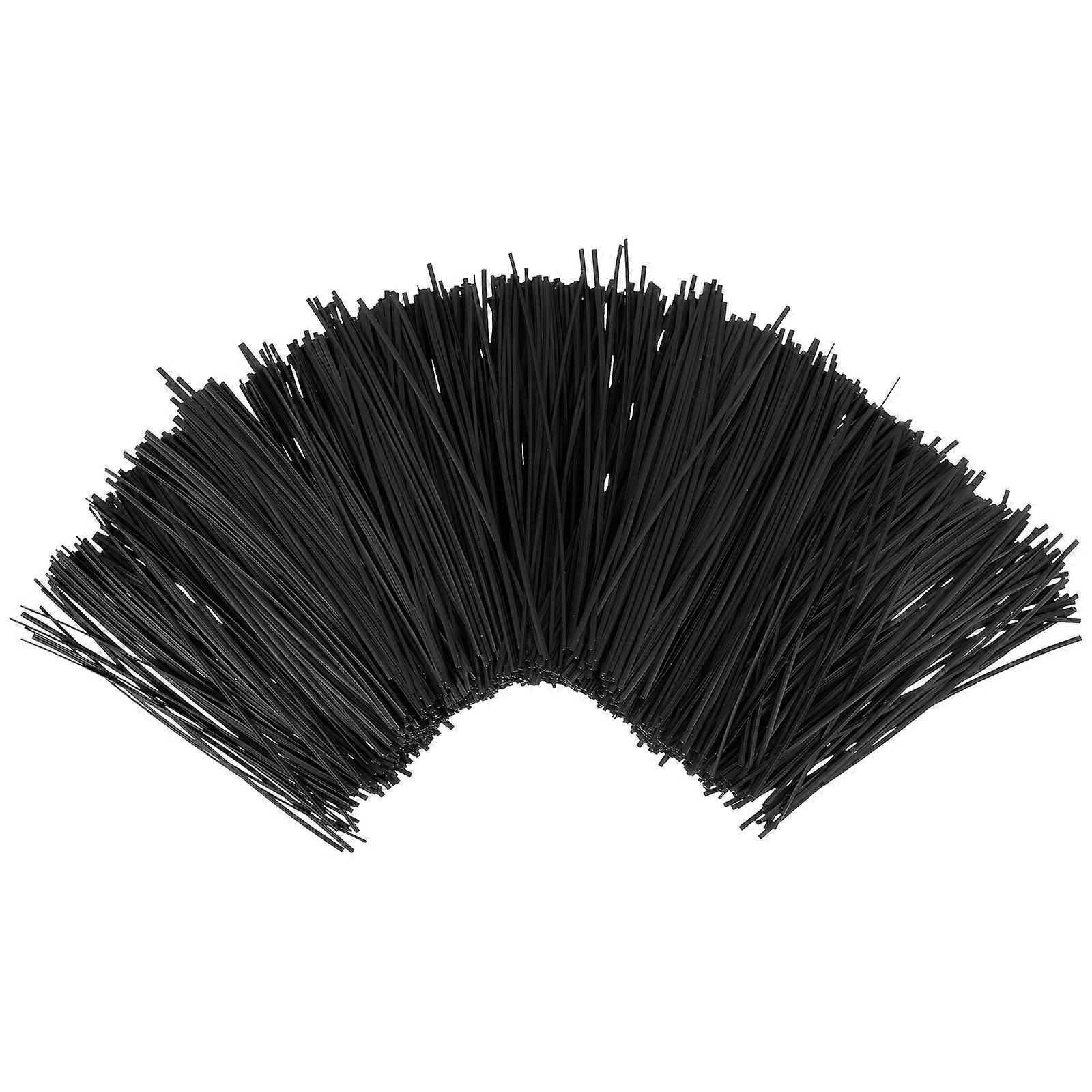 Fastening Cable Ties Galvanized Wire Core for Electronic Cord Ties 1000Pcs