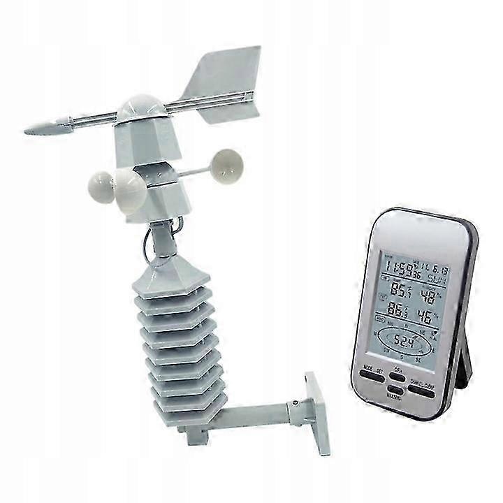 2025 Anemometer Windmesser 433 Mhz Weiß