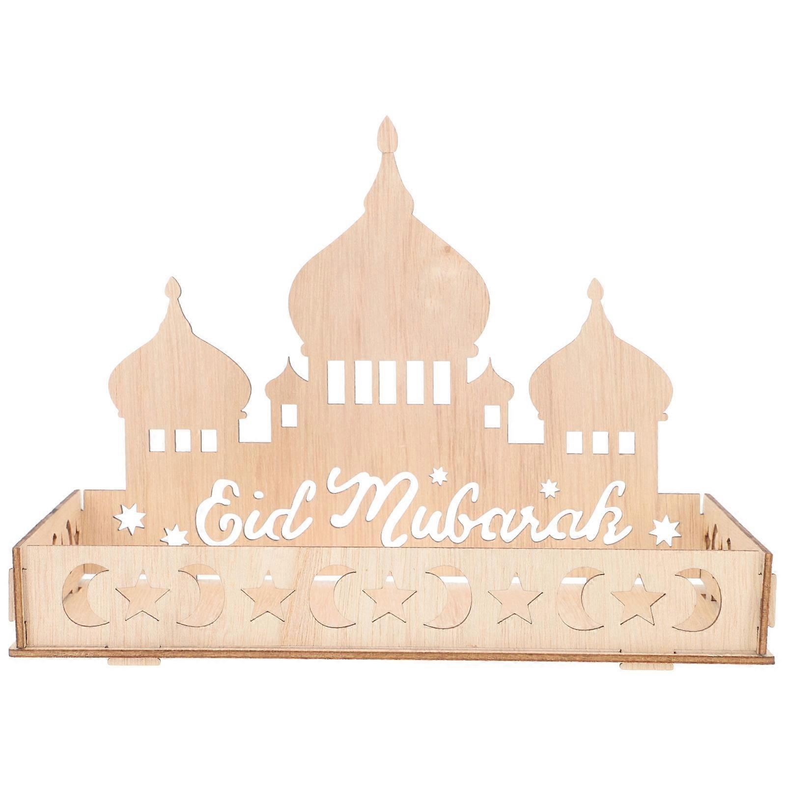 Cupcake Serving Tray Eid Trays For Picnics Storing Dry Fruit Classic Design 1Pack