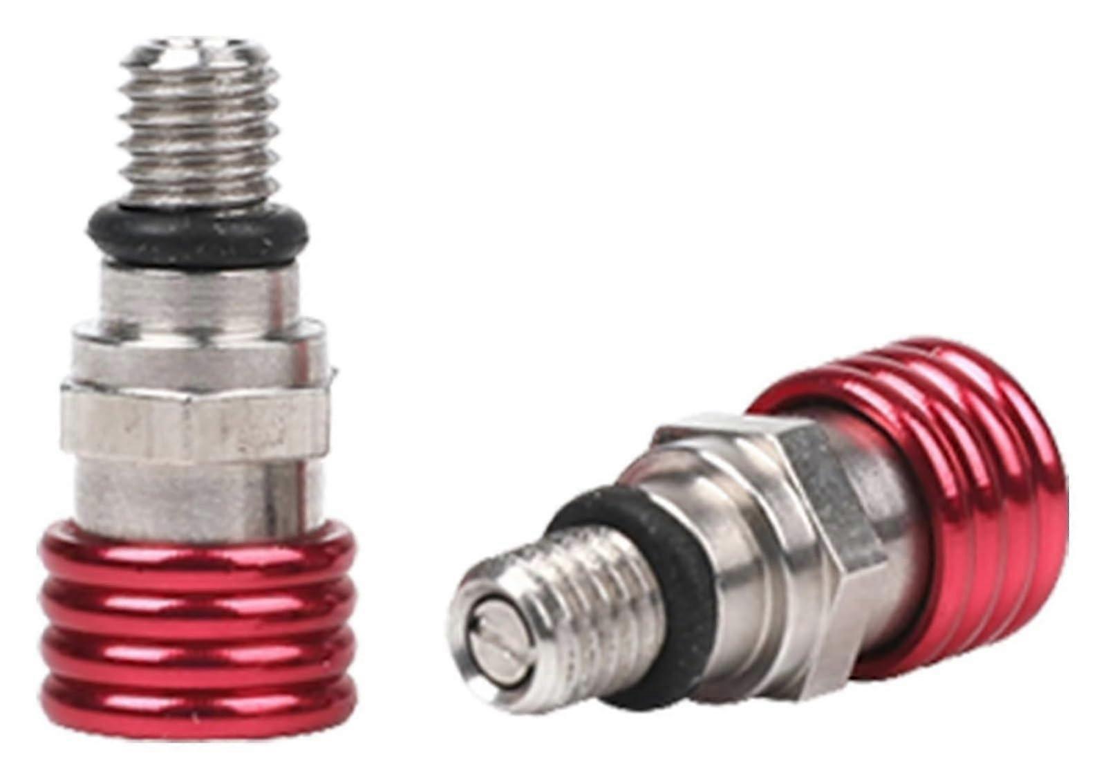 Fork Bleeder Valve M4x0.7/M5x0.8 Replacement, Stainless Steel and Aluminum, Relief Valve, Size M4x0.7