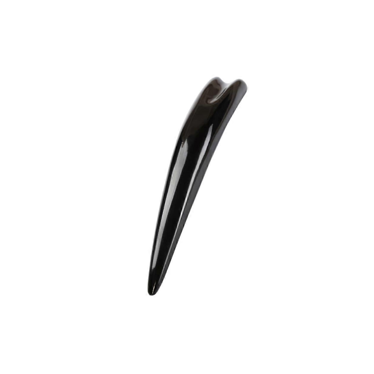 Scratching Stick Massager Handheld Back Pain Relief Device For Neck And Face Black