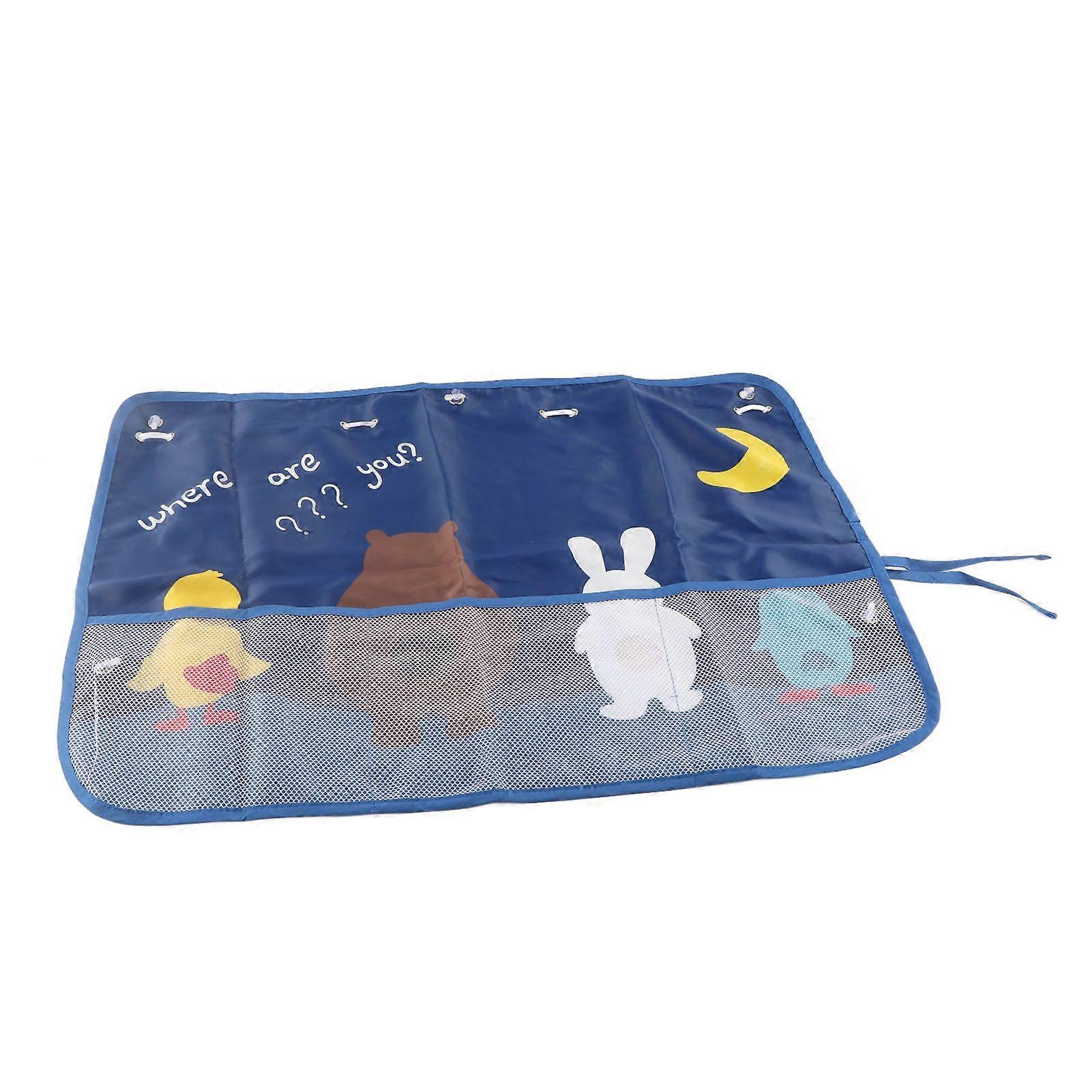 吸盤とメッシュバッグ付きのカーカーテンシェード