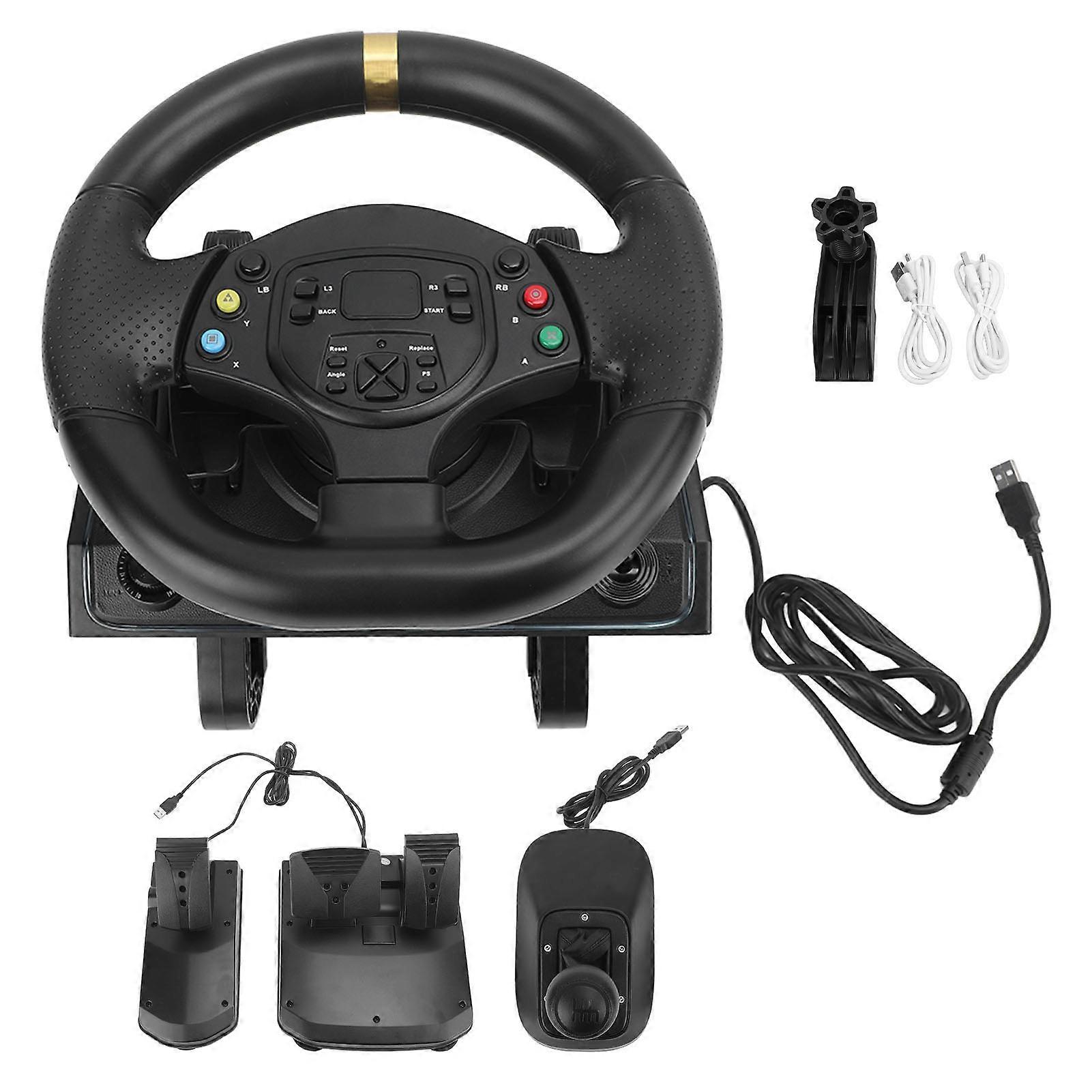 Driving Force Racing Wheel Universal Light Simulation Racing Steering Wheel for Android