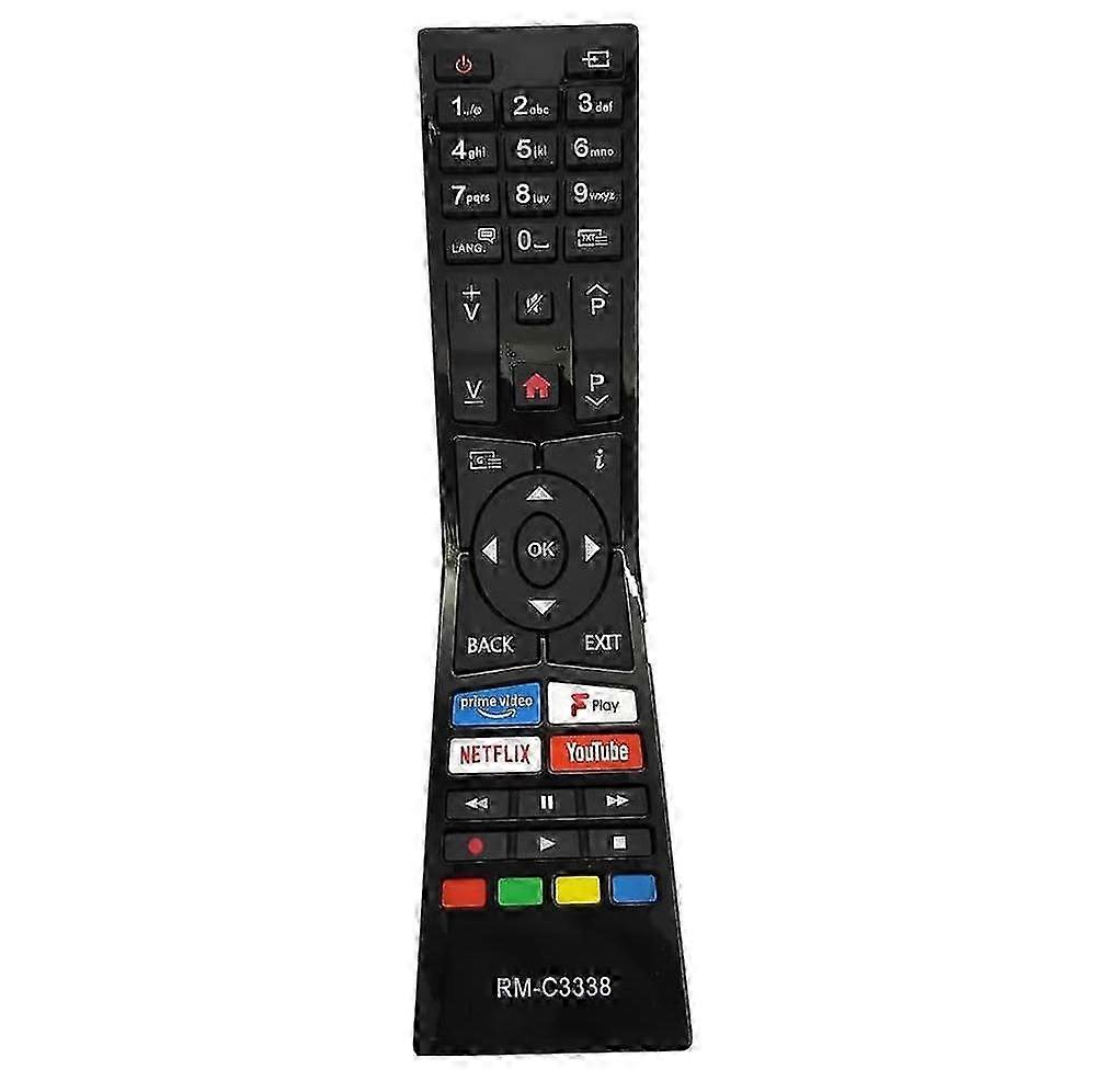 JVC Smart LED TV Remote Control RM-C3338 Replacement